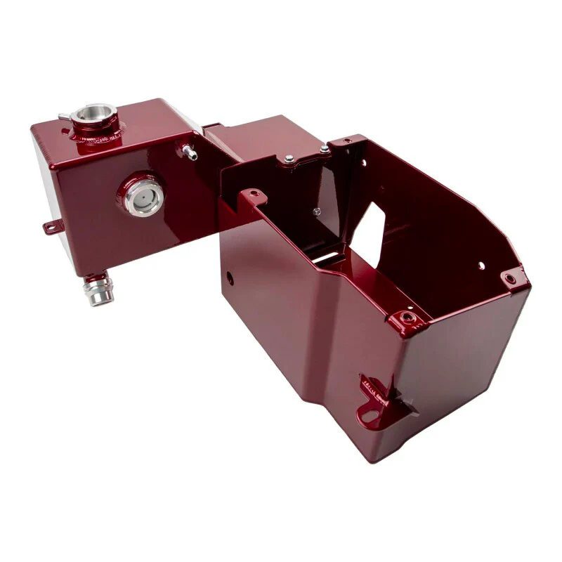 Wehrli 17-24 6.7L Power Stroke Coolant Tank and Battery Box Kit - Gloss Black - Image 2