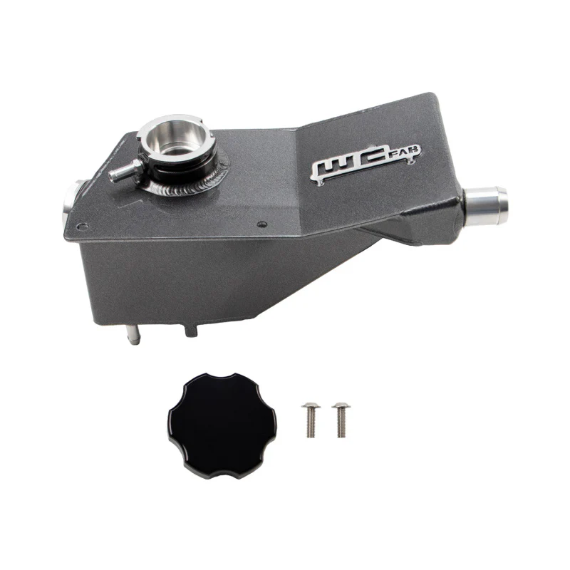 Wehrli 17-24 6.7L Power Stroke Secondary Coolant Tank Kit - Gloss Black