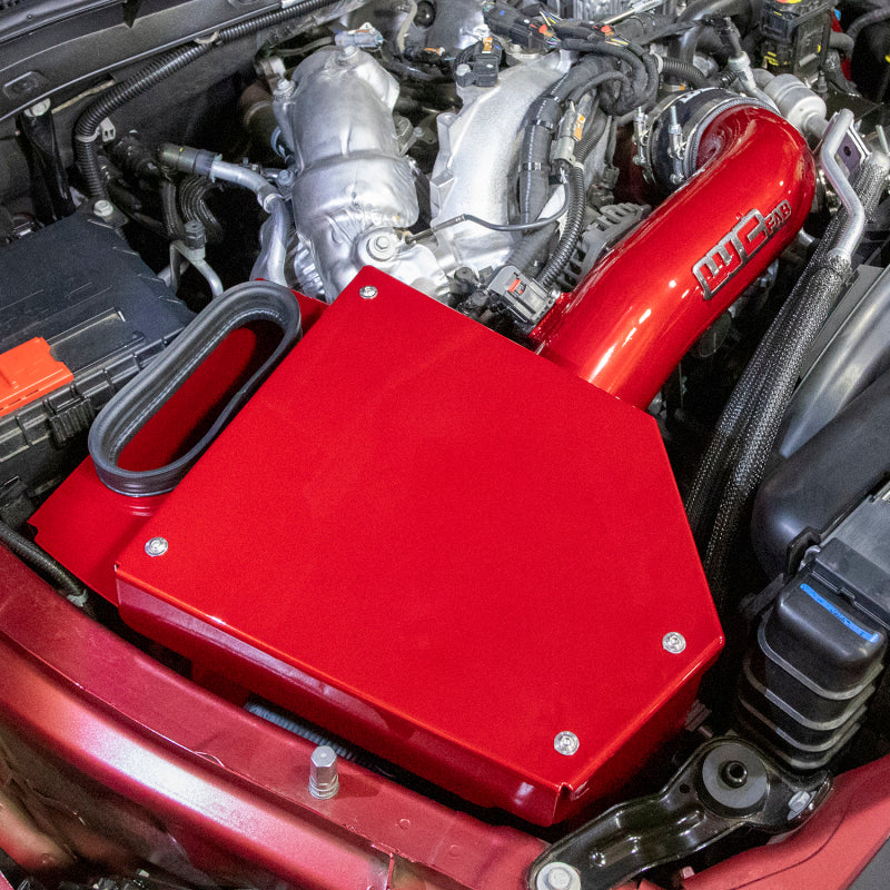 Wehrli 20-24 Chevrolet 6.6L L5P Duramax 4in Intake Kit - Bengal Red - Image 6