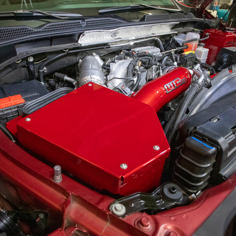 Wehrli 20-24 Chevrolet 6.6L L5P Duramax 4in Intake Kit - Candy Teal - Image 5