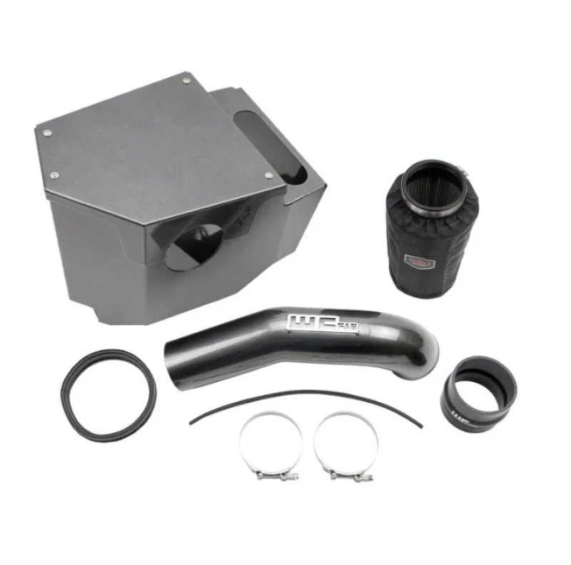 Wehrli 20-24 Chevrolet 6.6L L5P Duramax 4in Intake Kit - Grey - Image 6