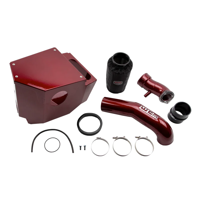 Wehrli 20-24 Chevrolet 6.6L LP5 Duramax 4in Intake Kit Stage 2 - WCFab Grey - Image 3