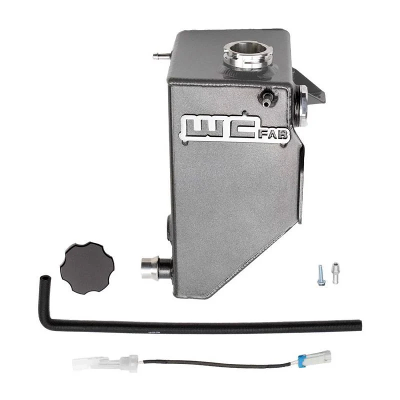 Wehrli 20-24 Chevrolet-GMC 6.6L L5P Duramax OEM Placement Coolant Tank Kit - Flat Black - Image 2