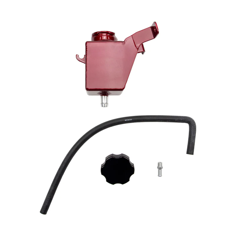 Wehrli 20-24 Duramax L5P Auxiliary Coolant Tank Kit - WCFab Red - Image 3