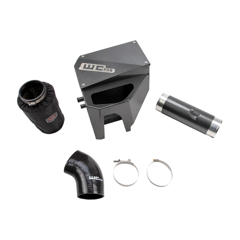 Wehrli 20-24 Ford 6.7L Powerstroke 4in. Intake Kit - Bronze Chrome