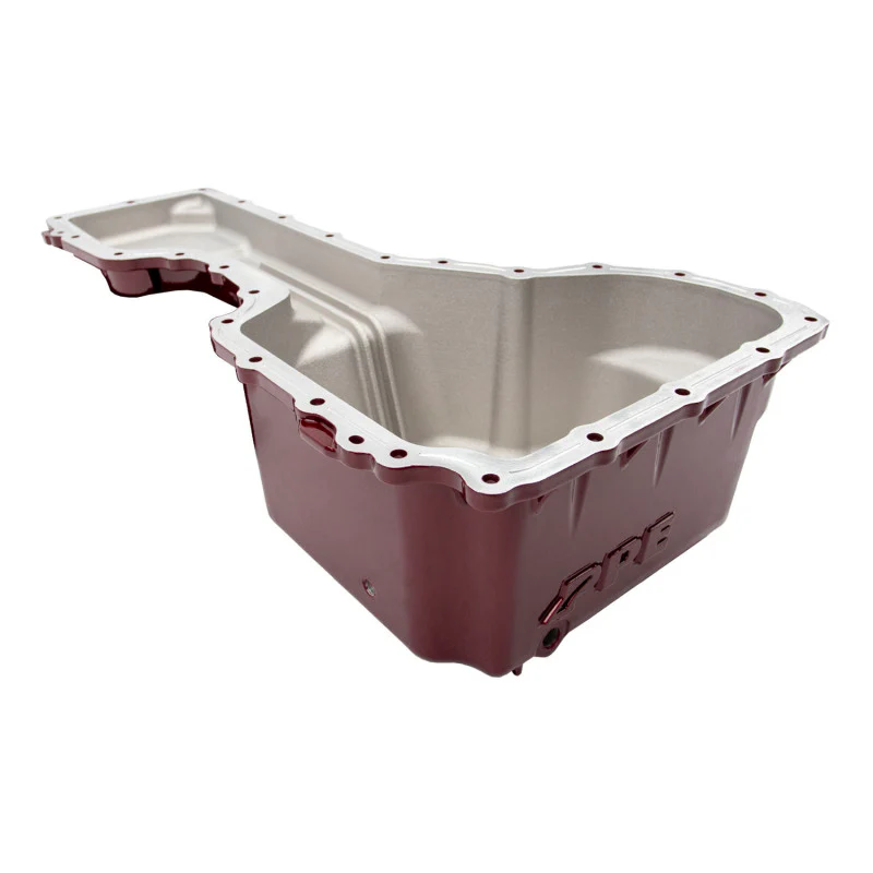 Wehrli 20-24 L5P Duramax WCFAB X PPE High Capacity Aluminum Oil Pan - Gloss White - Image 3