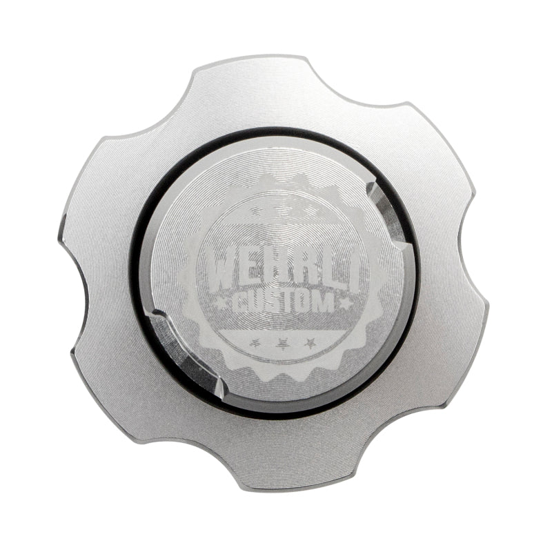 Wehrli 2001+ GM Duramax LB7/LLY/LBZ/LMM/LML/L5P Billet Oil Fill Cap - Clear Anodized - Image 3