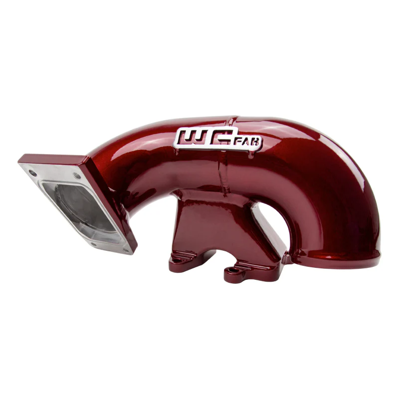 Wehrli 2007.5-2010 LMM Duramax High Flow 3in Y-Bridge Kit- WCFab Red - Image 4