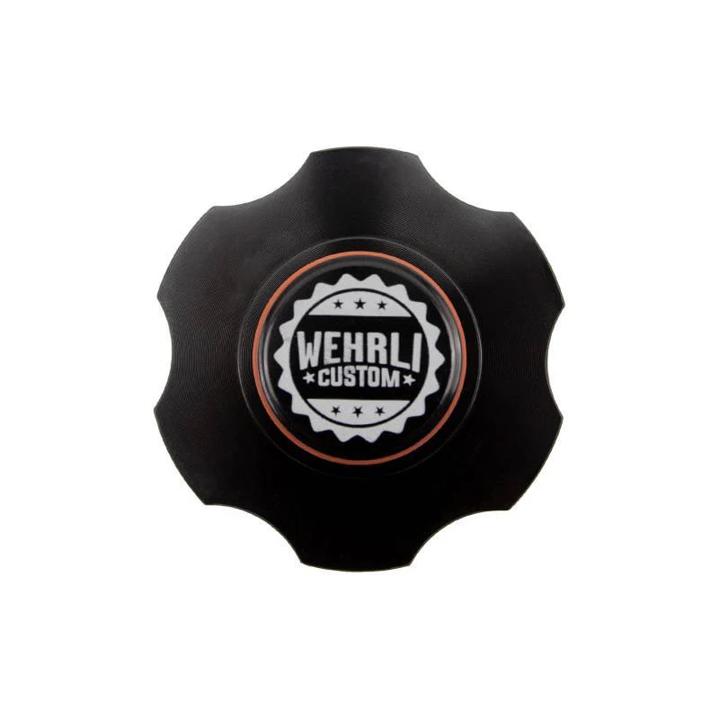 Wehrli 98.5-23 Cummins Billet Aluminum Black Anodized Oil Fill Cap - Image 2
