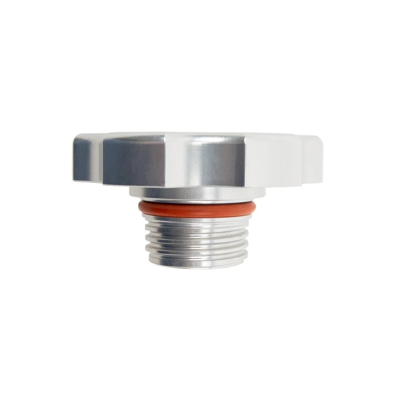 Wehrli 98.5-23 Cummins Billet Aluminum Clear Anodized Oil Fill Cap - Image 3