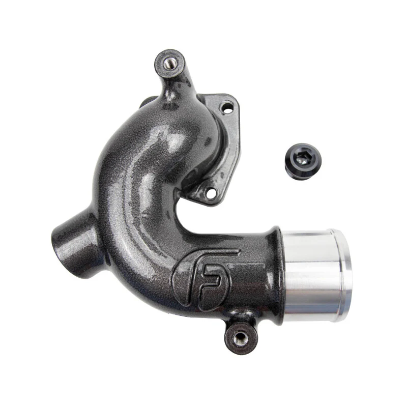Wehrli WCFab X Fleece 98-18 Cummins Thermostat Housing - Candy Red - Image 3