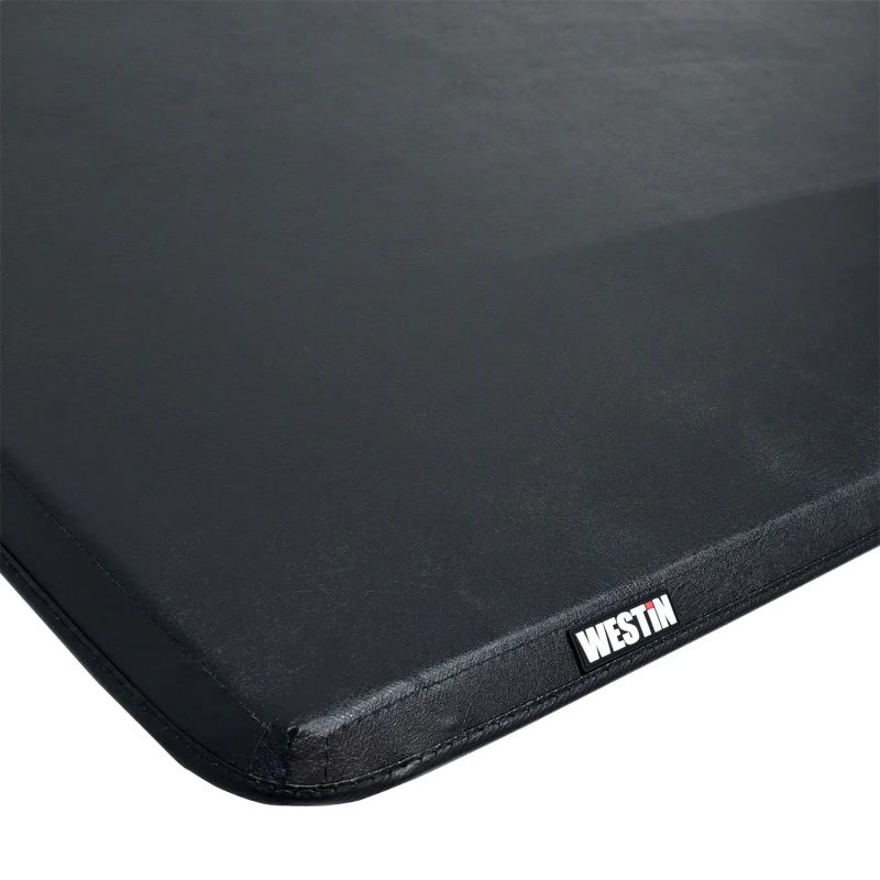 Westin 02-18 Dodge RAM 1500 / 03-22 2500/3500 6ft. 4in. Bed Soft Tri-Fold Tonneau Cover - Black - Image 13