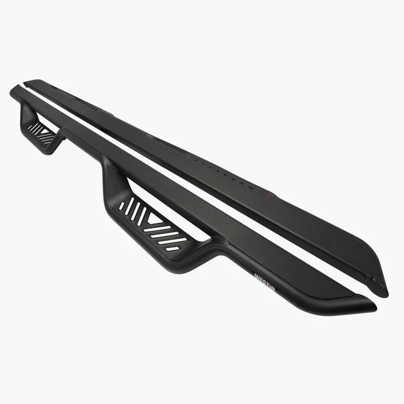 Westin 04-13 Chevrolet Silverado Outlaw Drop Nerf Step Bar - Textured Black - Image 12