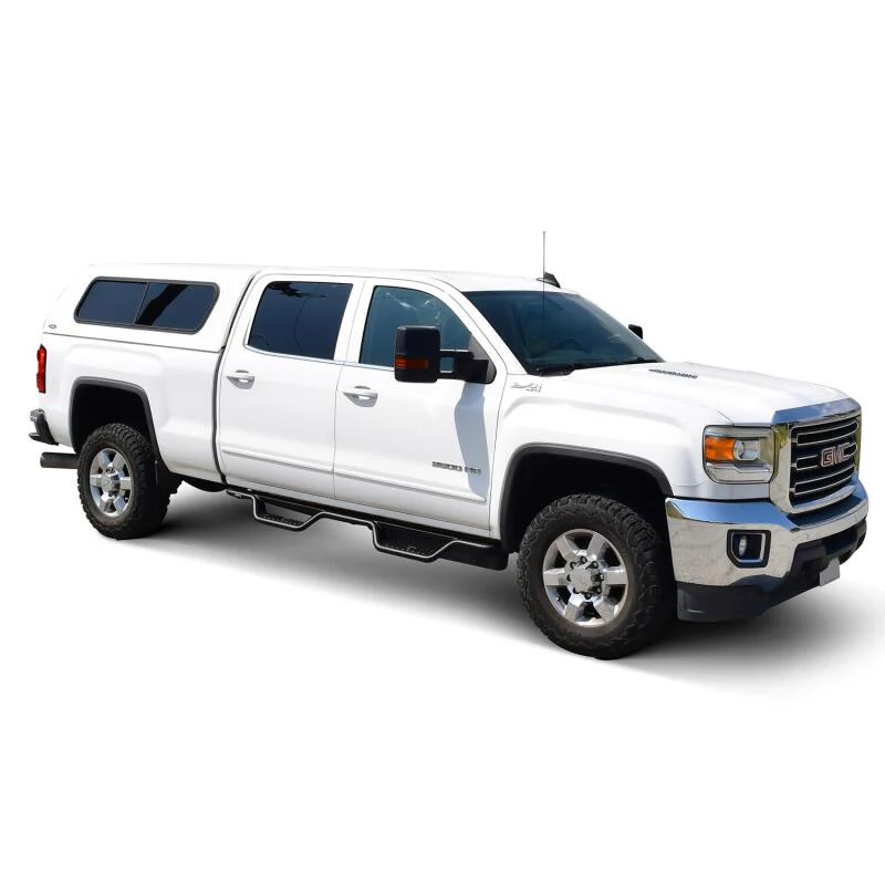 Westin 04-13 Chevrolet Silverado Outlaw Drop Nerf Step Bar - Textured Black - Image 7
