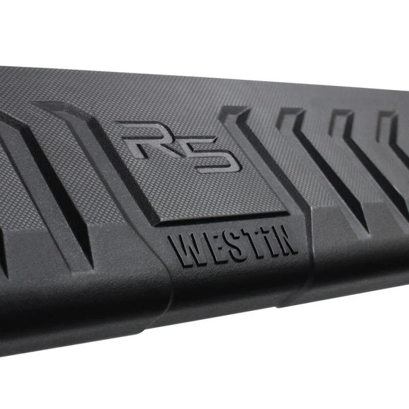 Westin 07-19 Chevy Silverado/Sierra Crew Cab (85ft Bed) R5 M-Series Wheel-to-Wheel Nerf Bars - Blk - Image 4