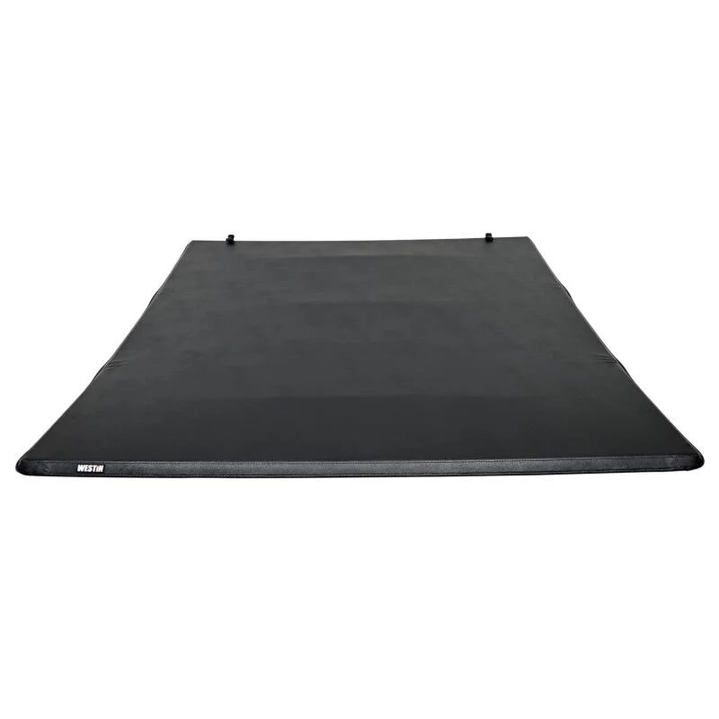 Westin 09-18 Dodge RAM 1500 / 19-23 Classic 5ft. 7in. Bed Soft Tri-Fold Tonneau Cover - Black - Image 2