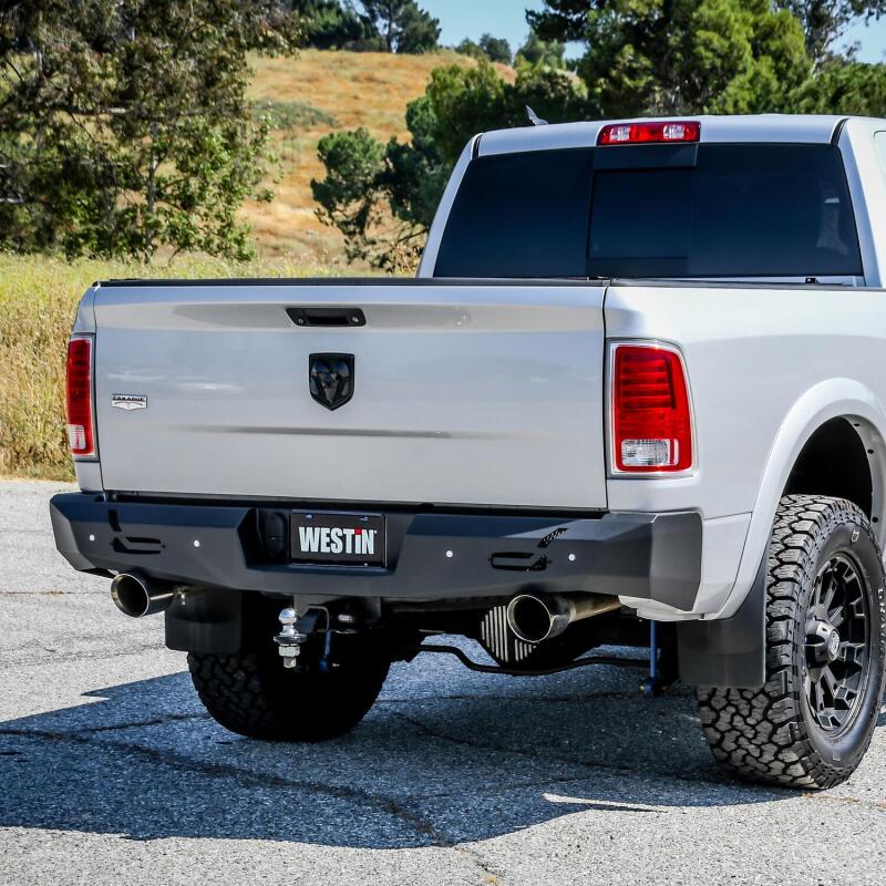 Westin 09-18 Ram 1500 Pro-Series Rear Bumper - Textured Black - Image 3