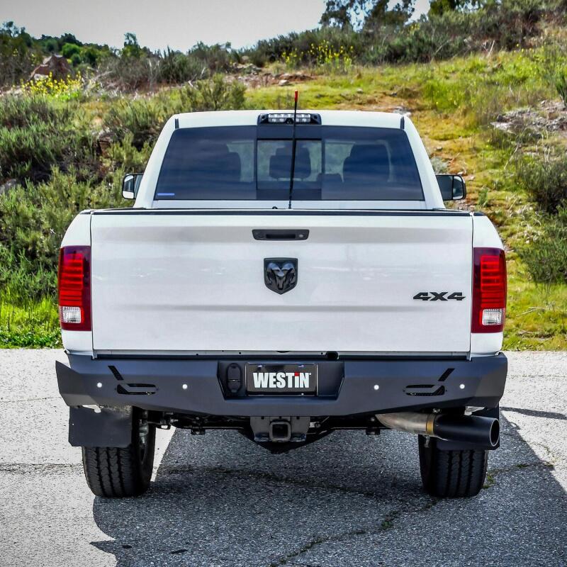 Westin 09-18 Ram 1500 Pro-Series Rear Bumper - Textured Black - Image 5