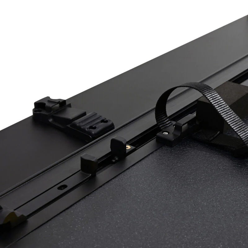 Westin 10-18 RAM 1500 / 10-25 2500/3500 Classic 6ft.4in. Bed Hard Tri-Fold Tonneau Cover - Black - Image 9