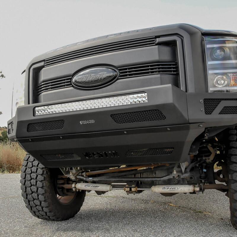 Westin 11-16 Ford F-250/350/450/550 Pro-Mod Skid Plate - Tex. Blk - Image 4