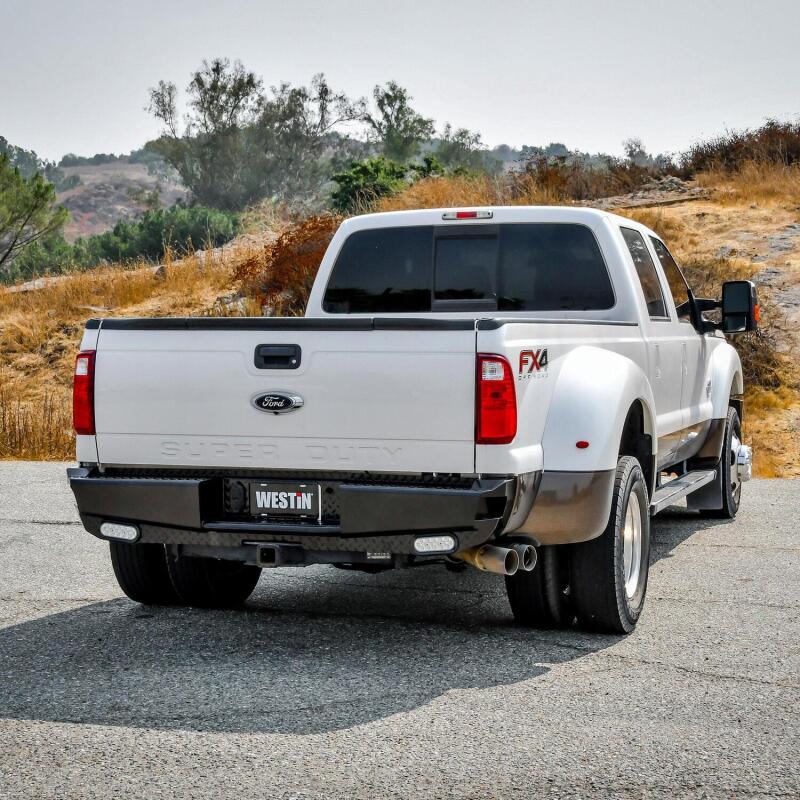 Westin 11-16 Ford F-250/350 HDX Bandit Rear Bumper - Black - Image 5