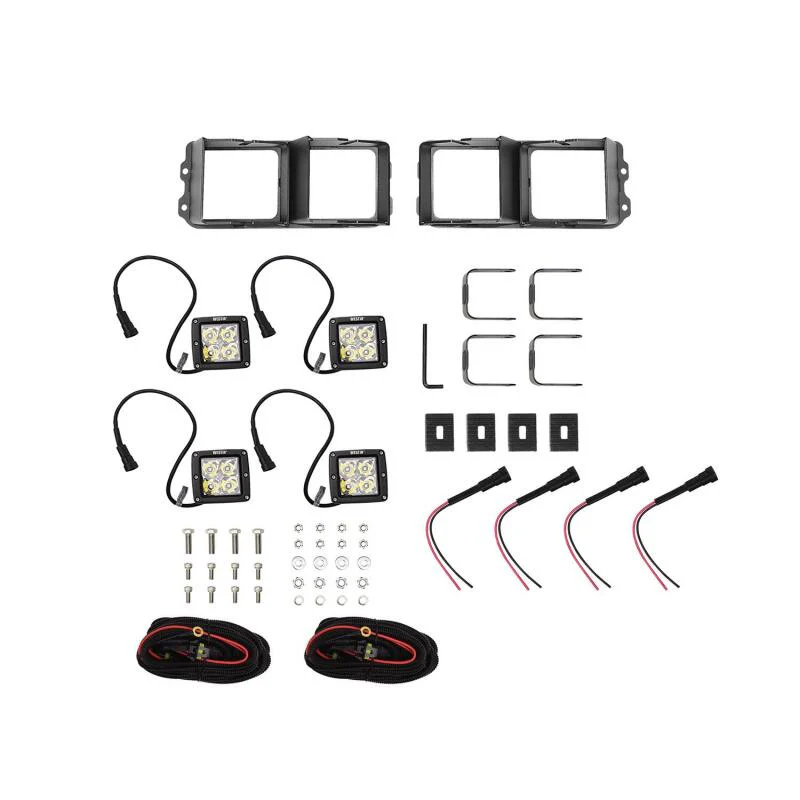 Westin 13-18 Dodge Ram 1500 / 2019 Ram 1500 Classic Pro-Mod Front Bumper - Textured Black - Image 10