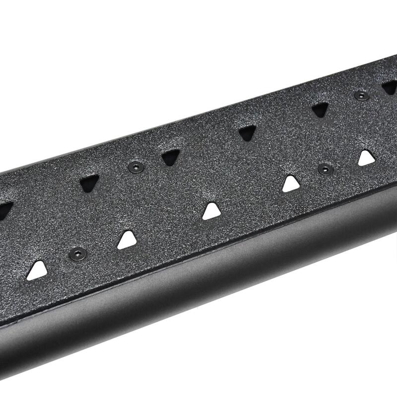 Westin 14-18 Chevrolet/GMC Silv/Seirra 1500 Double Cab Outlaw Nerf Step Bars - Textured Black - Image 5