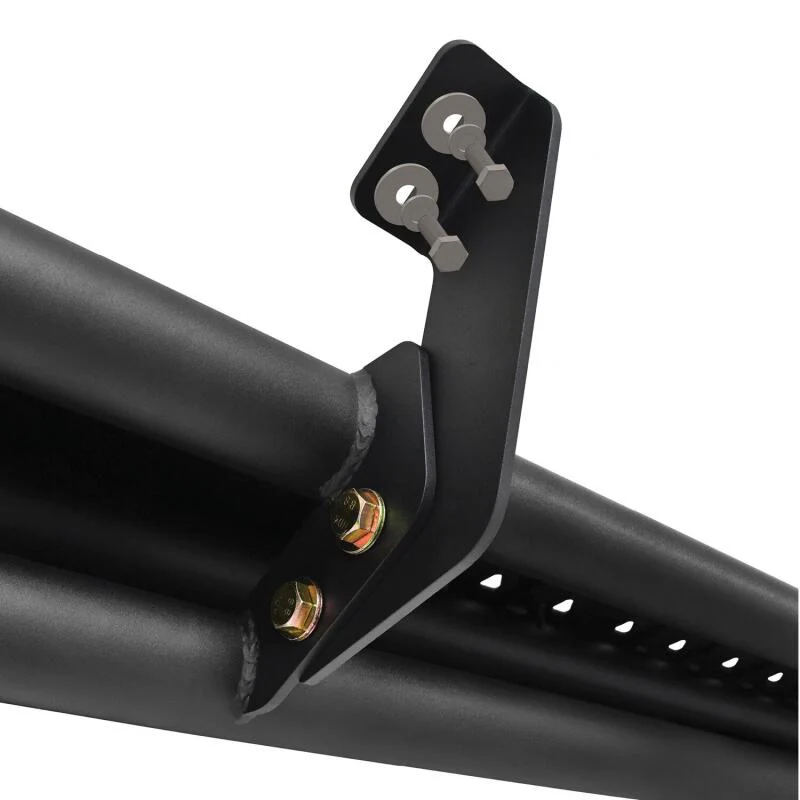Westin 14-18 Chevrolet/GMC Silv/Seirra 1500 Double Cab Outlaw Nerf Step Bars - Textured Black - Image 6