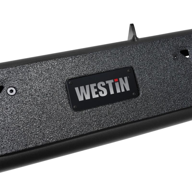 Westin 14-18 Chevrolet/GMC Silv/Seirra 1500 Double Cab Outlaw Nerf Step Bars - Textured Black - Image 9