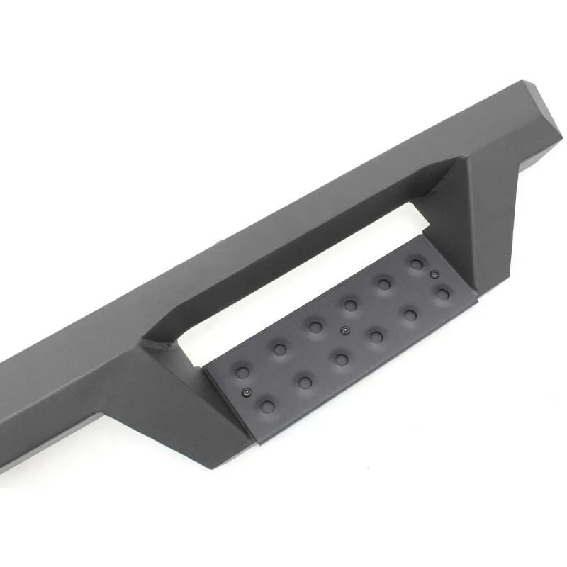 Westin 14-18 Chevrolet Silverado 1500 DC 6.5ft Bed HDX Drop W2W Nerf Step Bars - Tex. Blk - Image 6