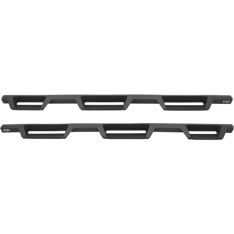 Westin 14-18 Chevrolet Silverado 1500 DC 6.5ft Bed HDX Drop W2W Nerf Step Bars - Tex. Blk - Image 7
