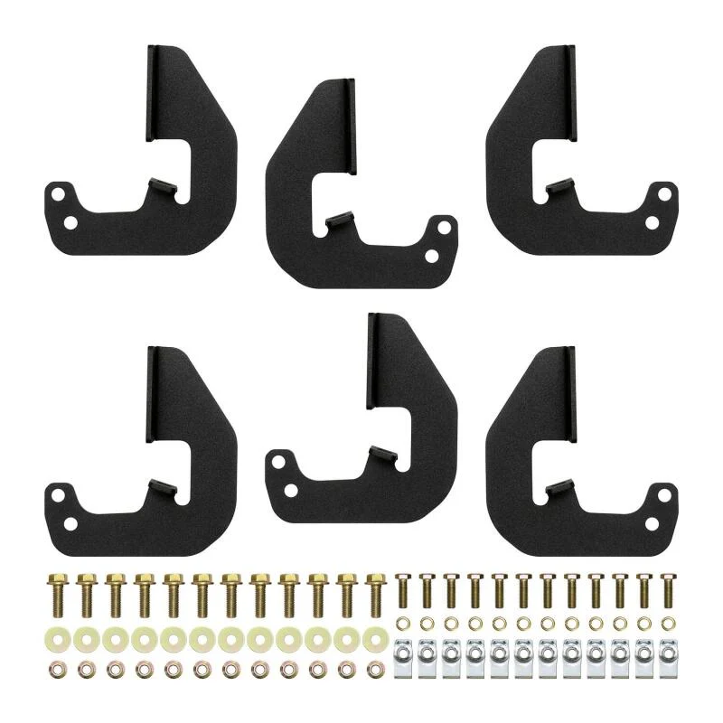 Westin 14-18 Chevrolet Silverado/GMC Sierra Crew Cab Outlaw Nerf Step Bars (Excl. Diesel) -Text. Blk - Image 10