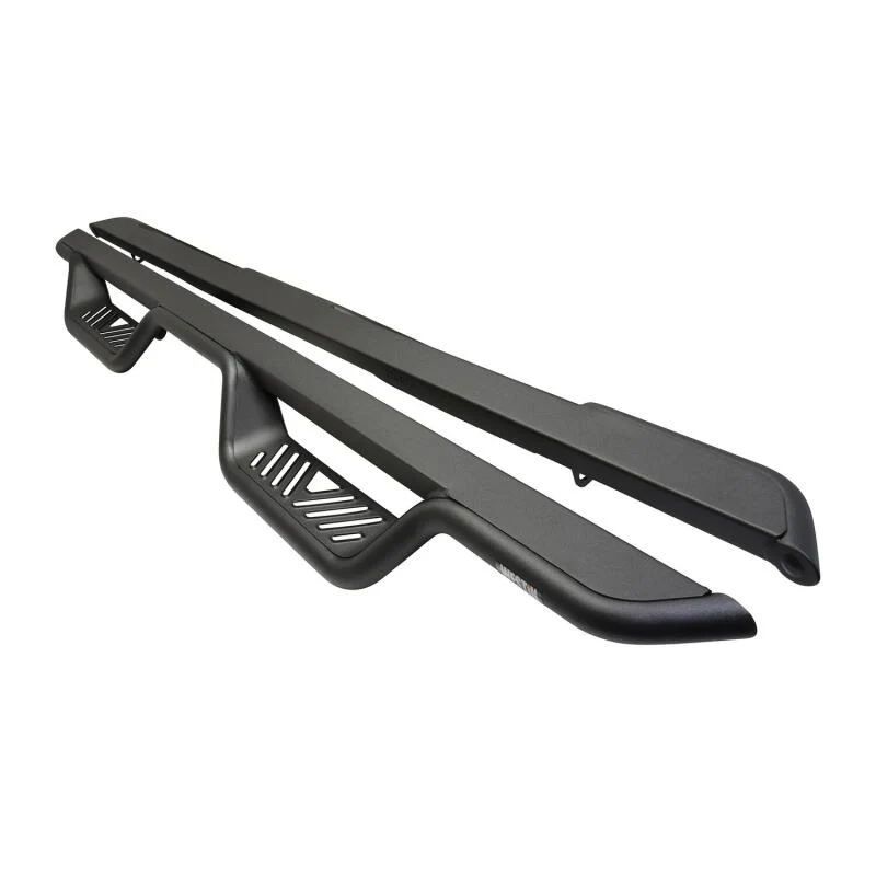 Westin 14-18 Chevrolet Silverado/GMC Sierra Crew Cab Outlaw Nerf Step Bars (Excl. Diesel) -Text. Blk - Image 12