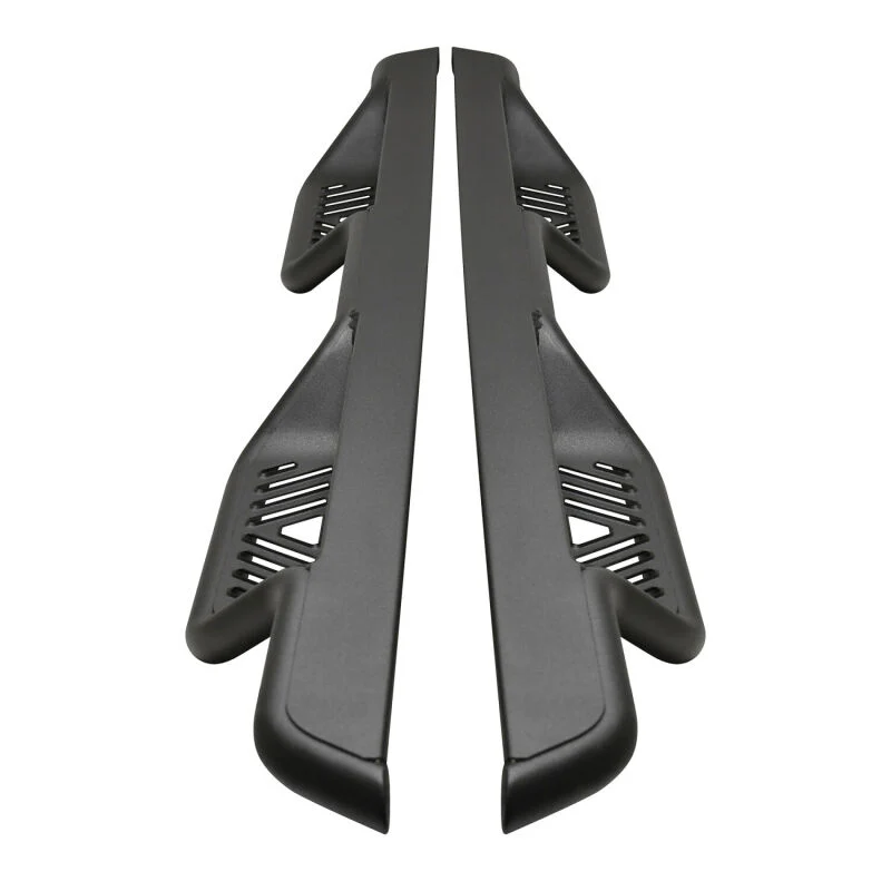 Westin 14-18 Chevrolet Silverado/GMC Sierra Crew Cab Outlaw Nerf Step Bars (Excl. Diesel) -Text. Blk - Image 9