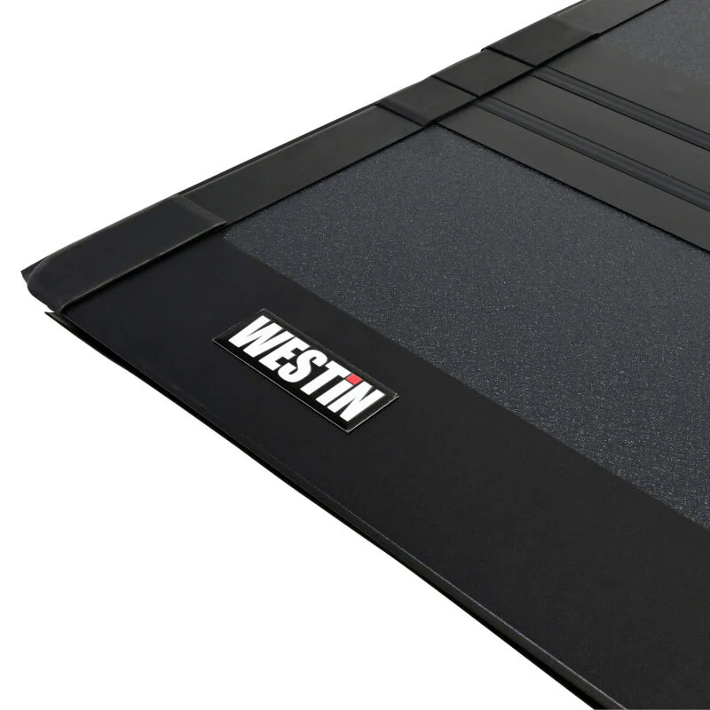 Westin 14-19 Chevrolet/GMC 1500/2500/3500 6ft. 7in. Bed Hard Tri-Fold Tonneau Cover - Black - Image 5