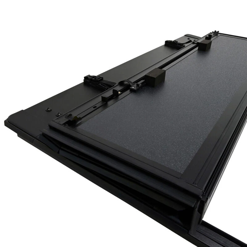 Westin 14-19 Chevrolet/GMC 1500/2500/3500 6ft. 7in. Bed Hard Tri-Fold Tonneau Cover - Black - Image 7