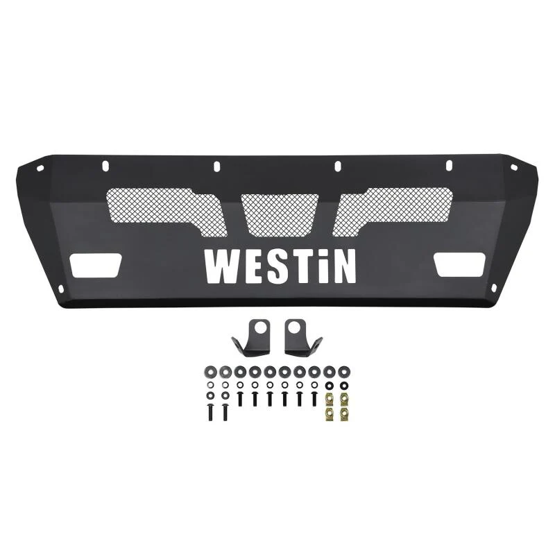 Westin 15-19 Chevrolet Silverado 2500/3500 Pro-Mod Skid Plate - Textured Black - Image 4