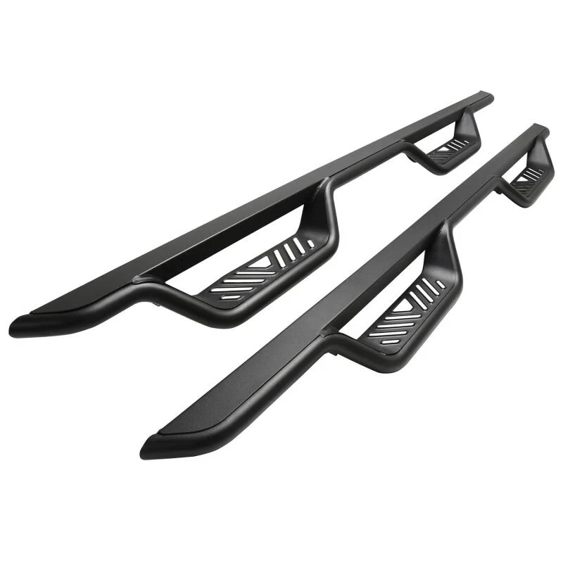 Westin 15-22 Ford F-150 SuperCrew / 17-22 F-250/350 Crew Cab Outlaw Nerf Step Bars - Textured Black - Image 2