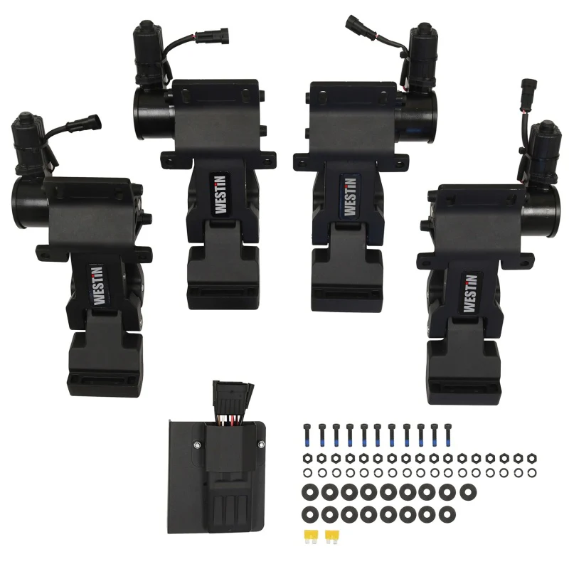 Westin 15-25 Ford F-150 SuperCrew / 17-25 F-250/350 CrewCab Pro-e Running Boards - Tex. Blk - Image 19