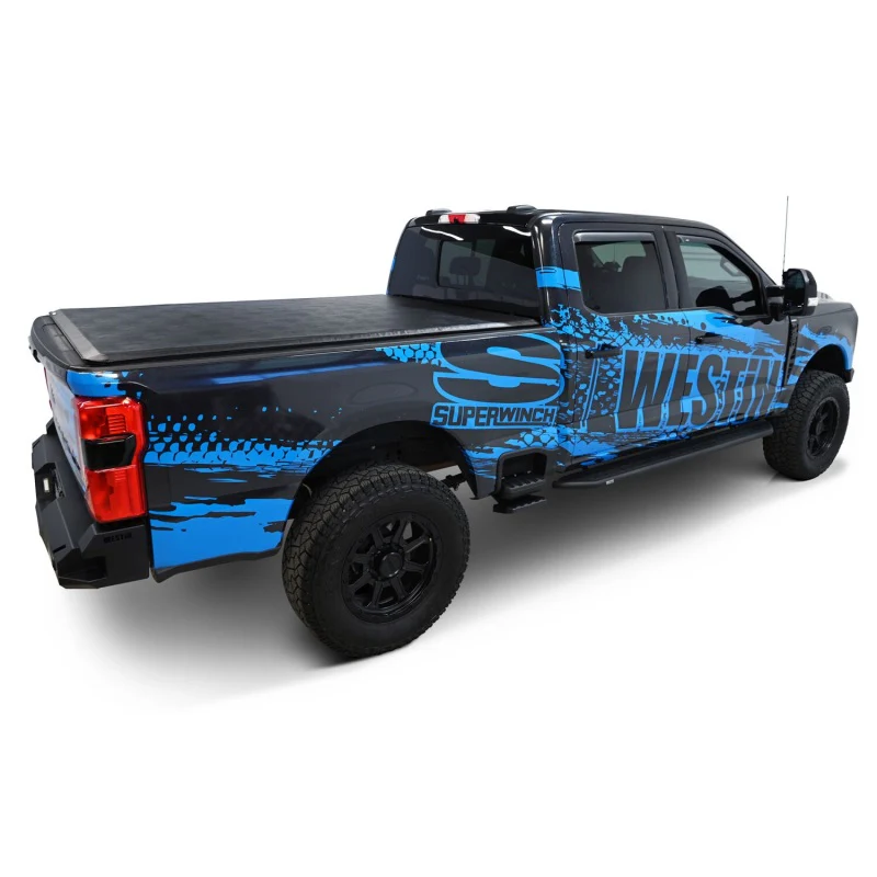 Westin 15-23 Ford F150 (SuperCrew) Outlaw Running Boards - Textured Black - Image 4