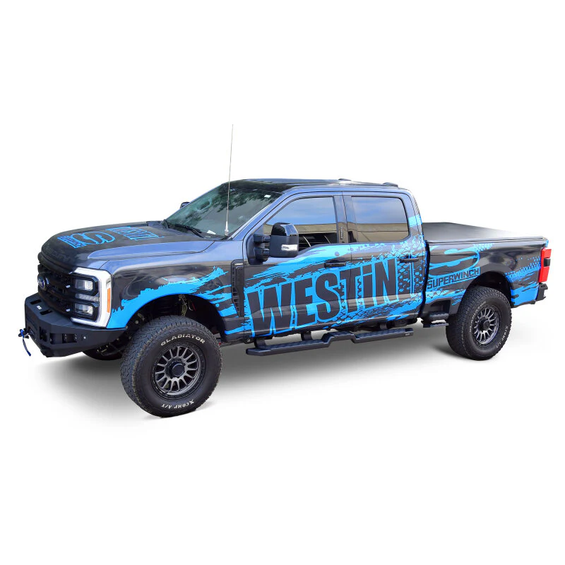 Westin 15-25 Ford F-150 SuperCrew / 17-25 F-250/350 CC HDX Running Boards - Tex. Blk - Image 15
