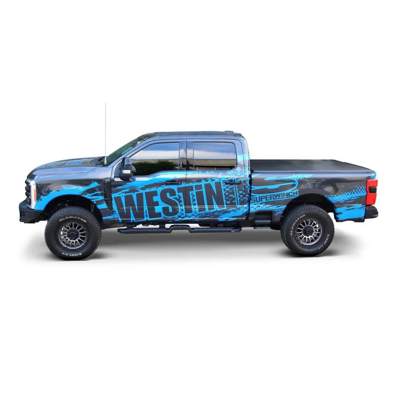 Westin 15-25 Ford F-150 SuperCrew / 17-25 F-250/350 CC HDX Running Boards - Tex. Blk - Image 4
