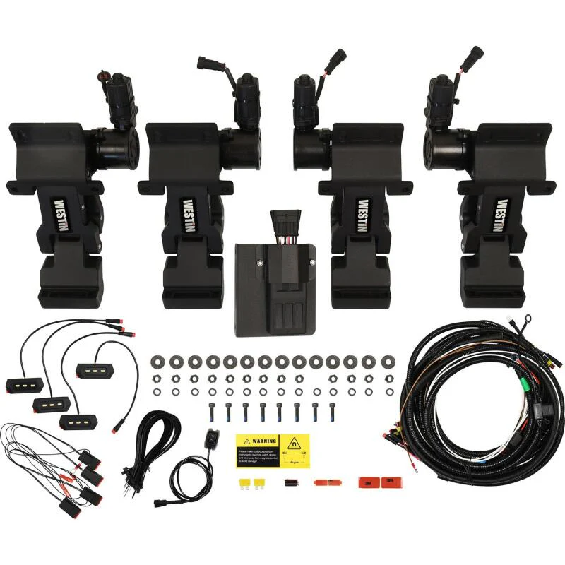 Westin 15-26 Ford F-150 SuperCab / 17-26 F-250/350 SuperCab Pro-e Running Boards - Tex. Blk - Image 4