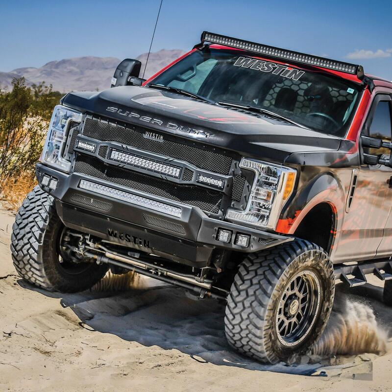 Westin 17-19 Ford F-250/350 Pro-Mod Front Bumper - Textured Black - Image 3