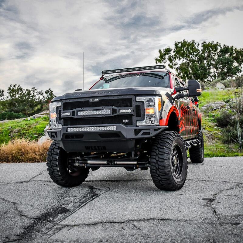Westin 17-19 Ford F-250/350 Pro-Mod Front Bumper - Textured Black - Image 4