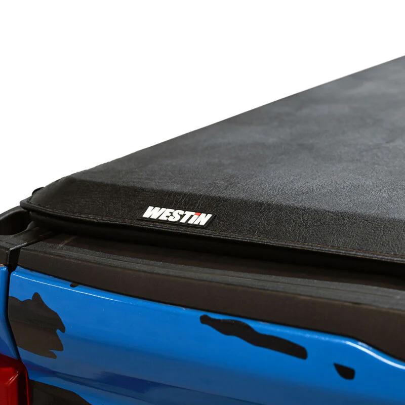 Westin 17-24 Ford F-250/350 Super Duty 6.75ft. Bed Soft Roll Tonneau Cover - Black - Image 25