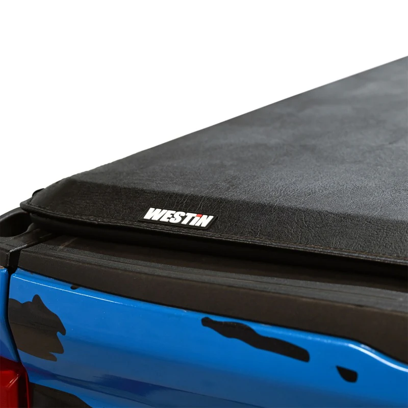 Westin 17-24 Ford F-250/350 Super Duty 6.75ft. Bed Soft Roll Tonneau Cover - Black - Image 3