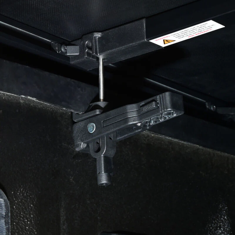 Westin 17-24 Ford F-250/350 Super Duty 6.75ft. Bed Soft Tri-Fold Tonneau Cover - Black - Image 13
