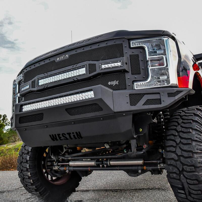 Westin 18-19 Ford F-250/350 Pro-Mod Skid Plate - Textured Black - Image 4