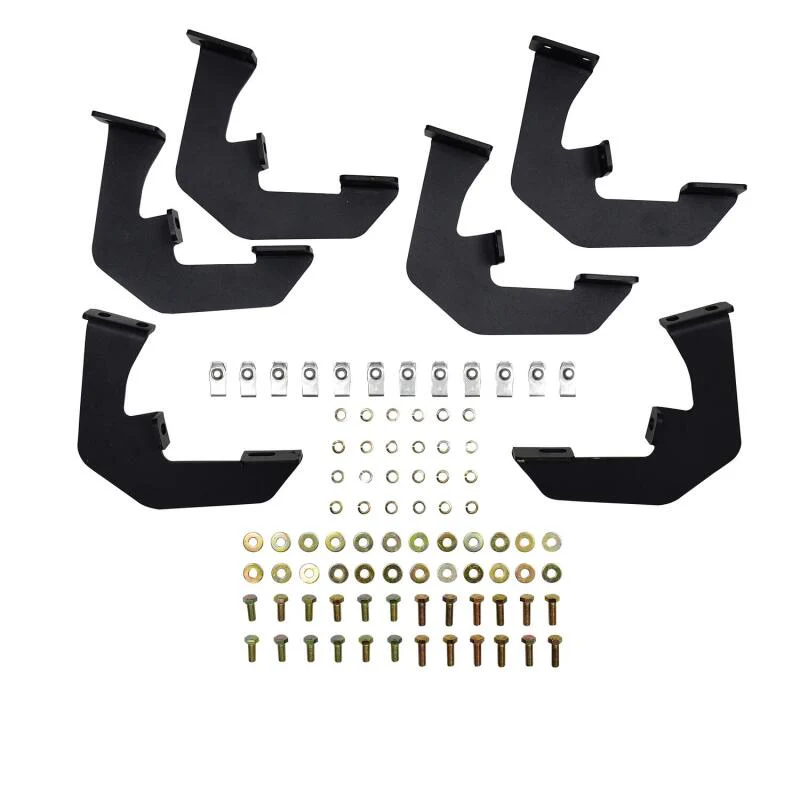 Westin 19-20 Chevrolet Silverado / GMC Sierra 1500 Double Cab HDX Drop Nerf Step Bars - Textured Blk - Image 10